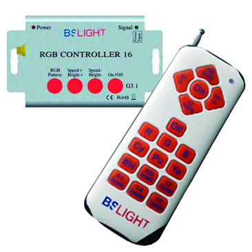 BSV RGB CONTROLLER PISCINA CONTROLADOR BOMBETA LED COLOR RGB